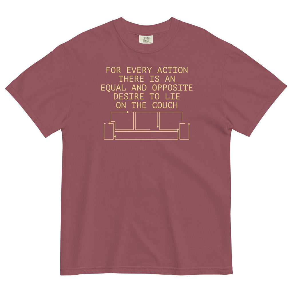 For Every Action There Is An Equal And Opposite Men's Relaxed Fit Tee