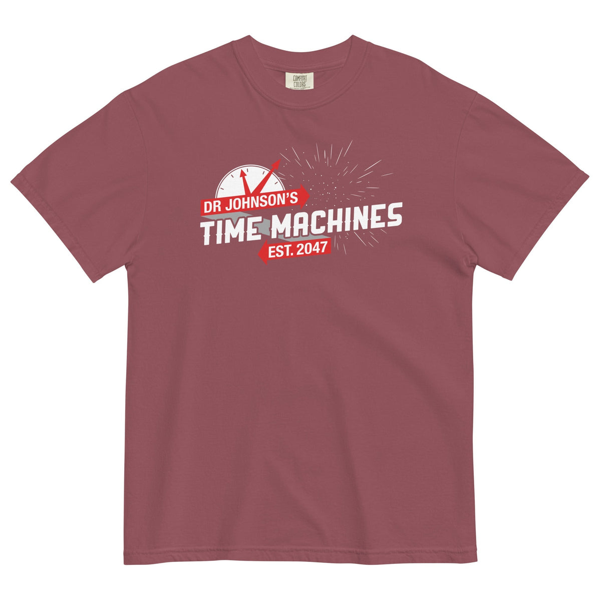 Dr Johnson's Time Machines Men's Relaxed Fit Tee