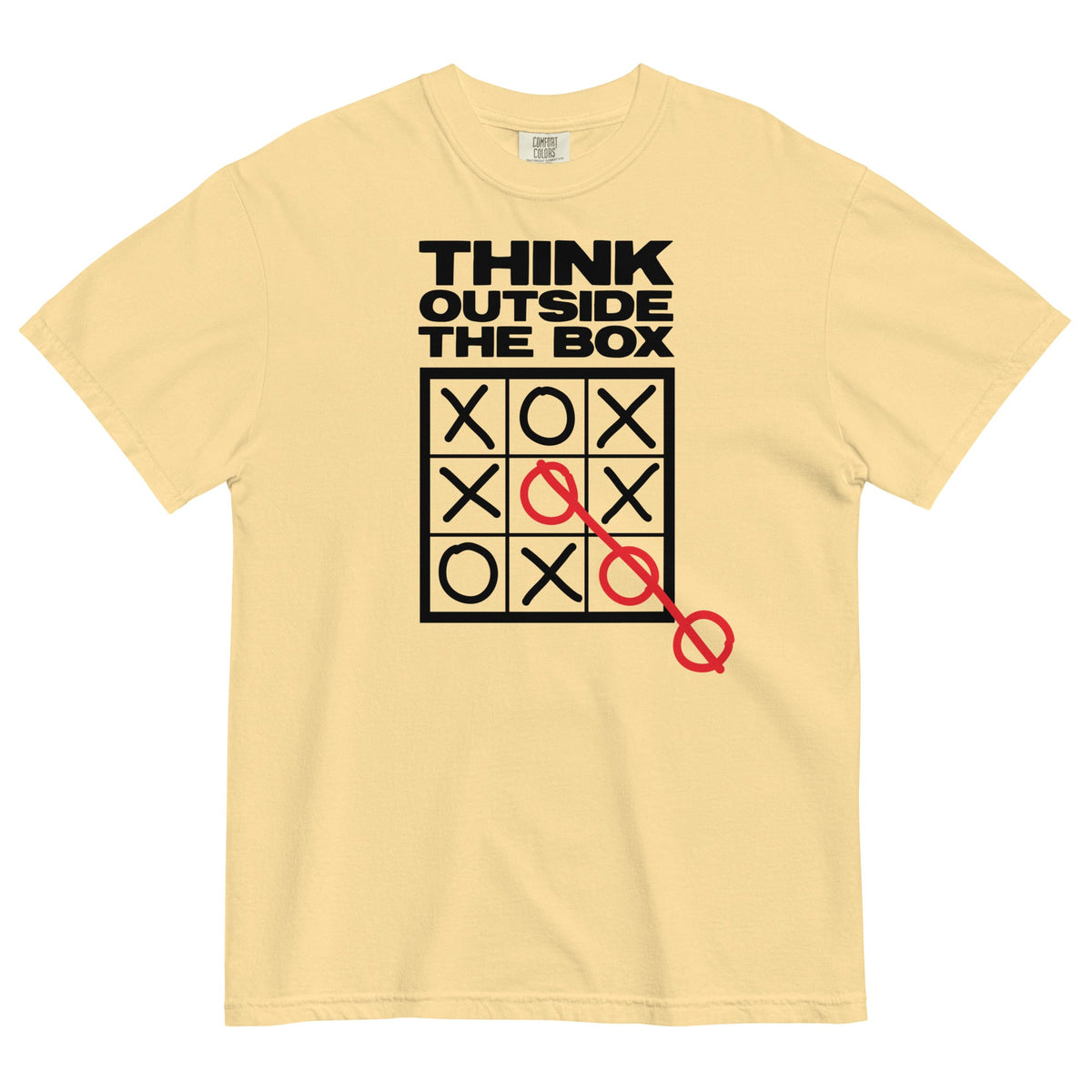 Think Outside The Box Men's Relaxed Fit Tee