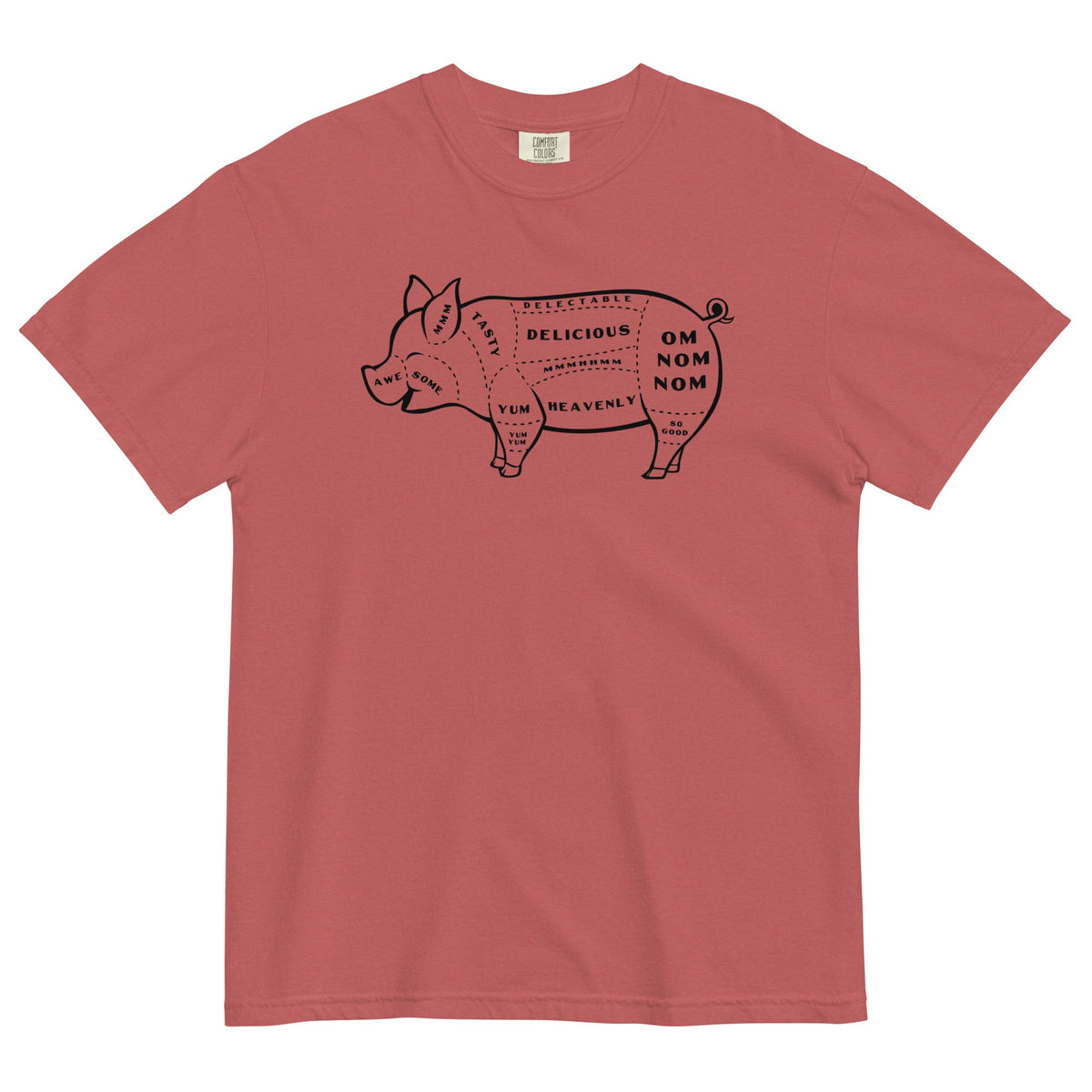 Tasty Pig Cuts Men's Relaxed Fit Tee