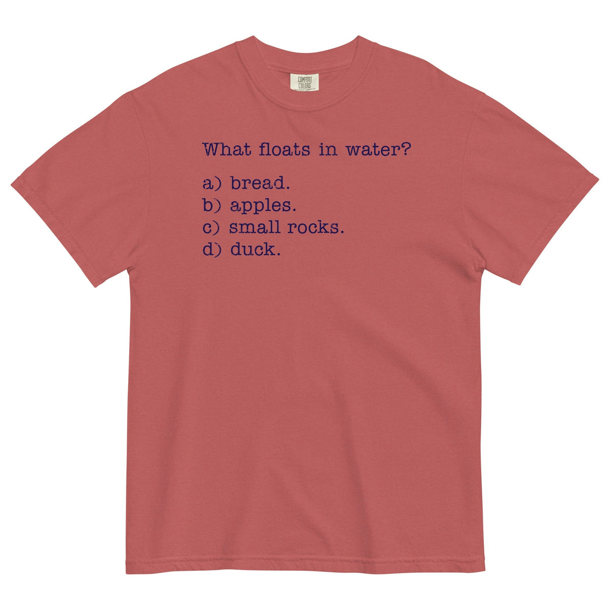 What Floats In Water? Men's Relaxed Fit Tee