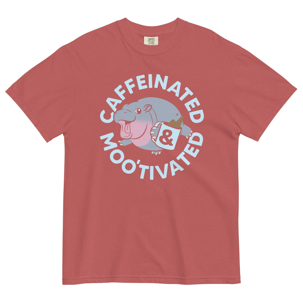 Caffeinated & Moo'tivated Men's Relaxed Fit Tee
