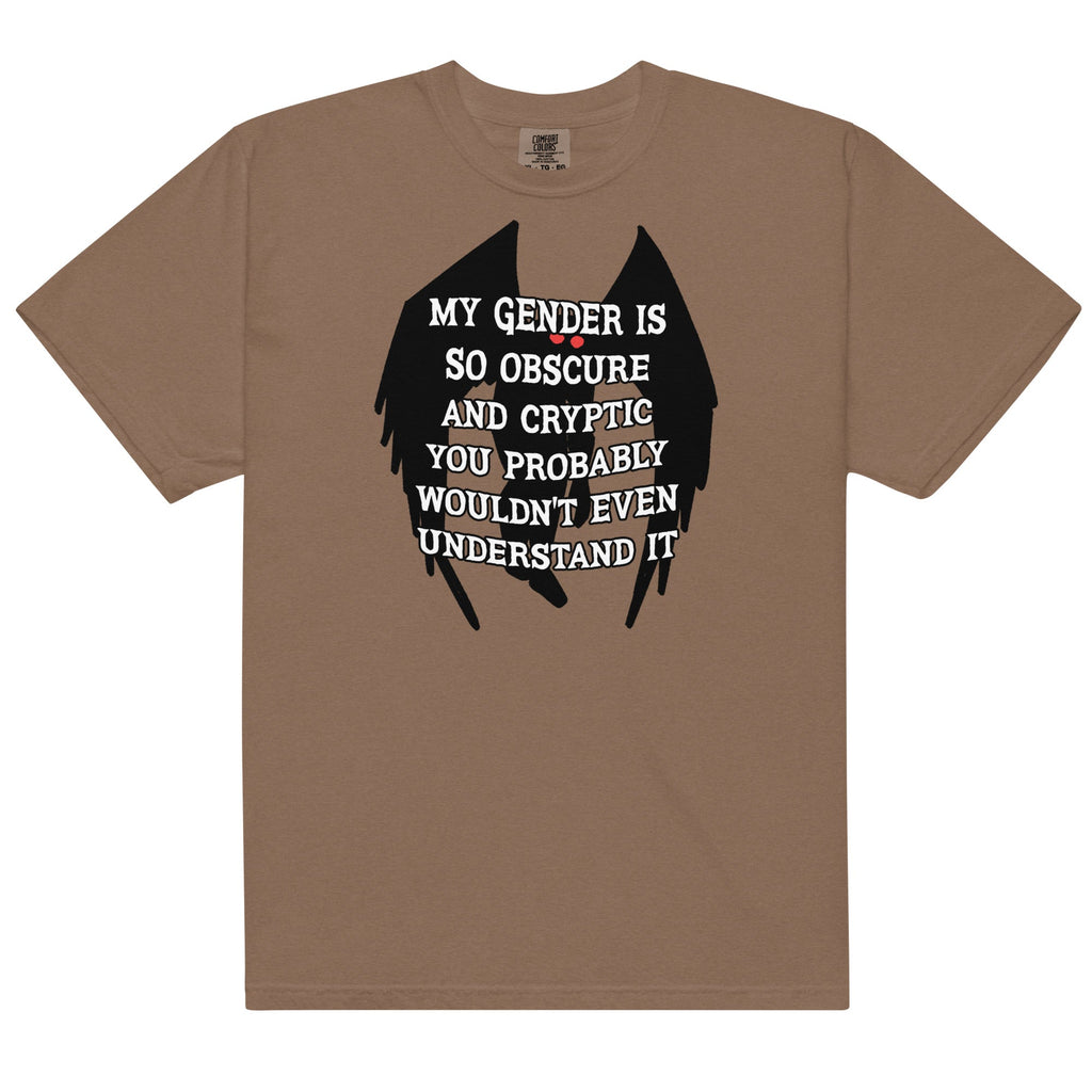 Gender Is Obscure and Cryptic (Mothman) Unisex