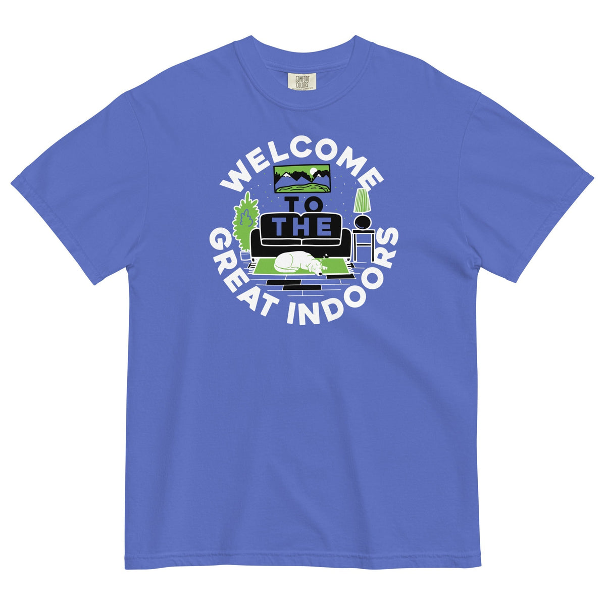 Welcome To The Great Indoors Men's Relaxed Fit Tee