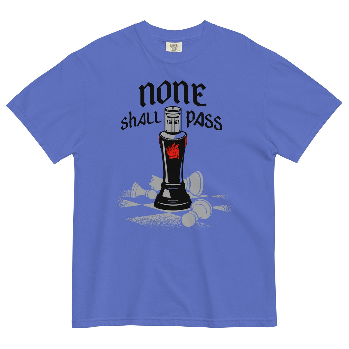 None Shall Pass Black Knight Men's Relaxed Fit Tee