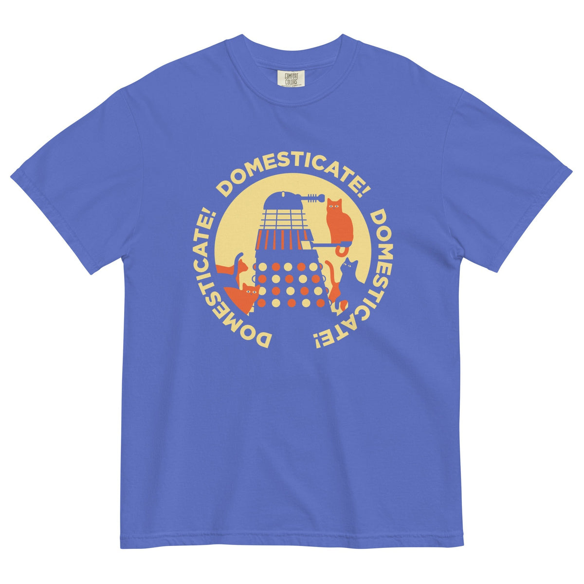 Domesticate! Domesticate! Domesticate! Men's Relaxed Fit Tee