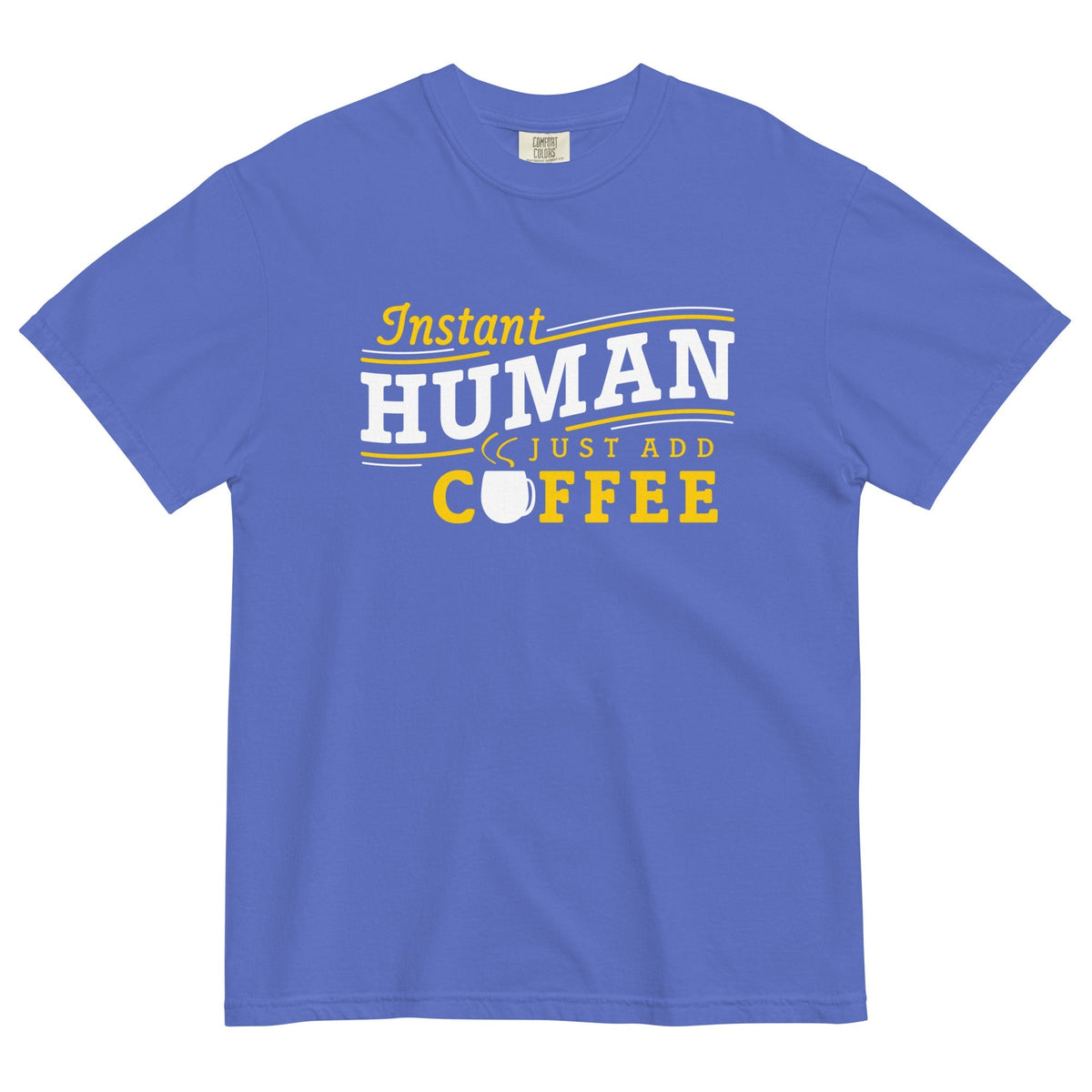Instant Human Just Add Coffee Men's Relaxed Fit Tee
