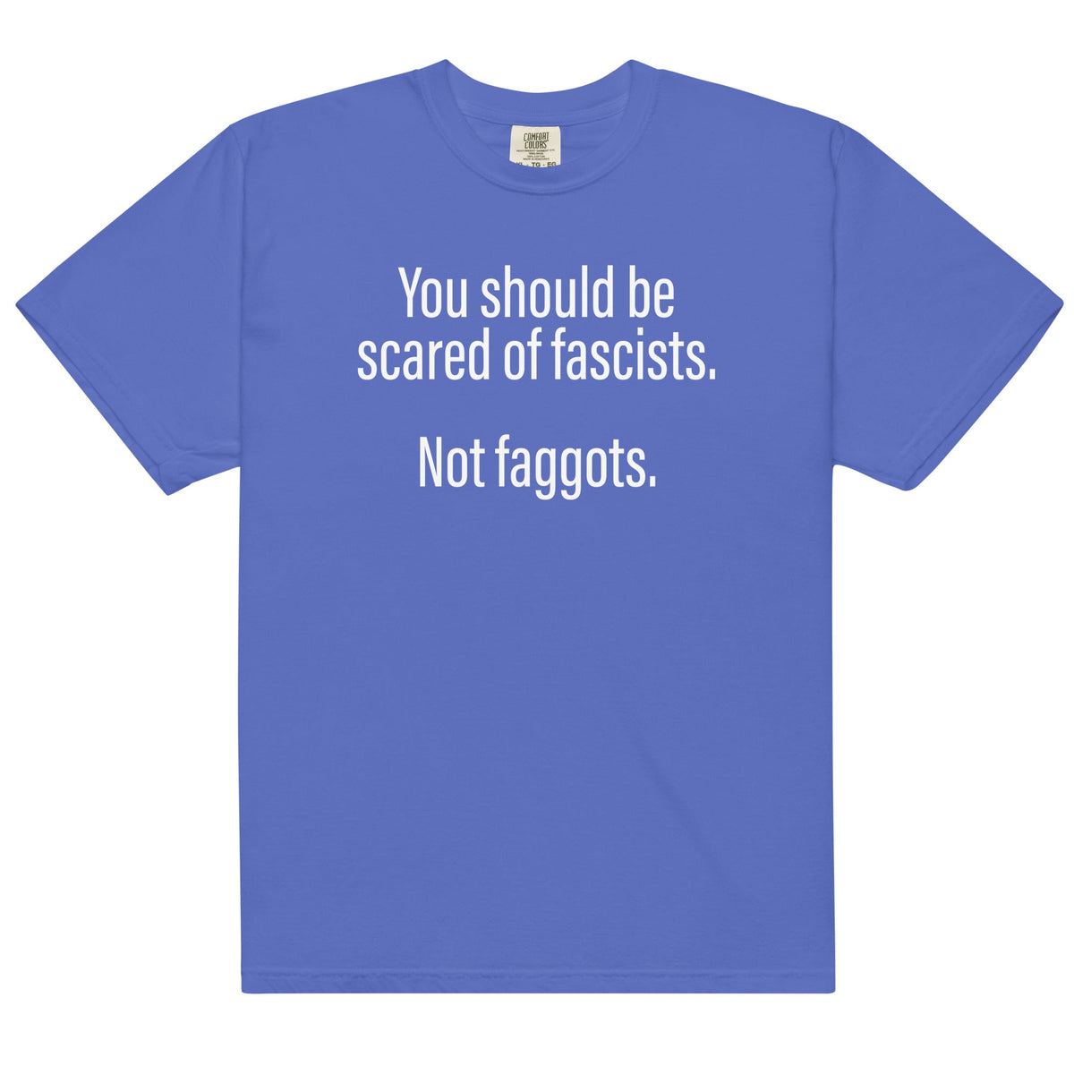 Should Be Scared of Fascists Not Faggots Unisex