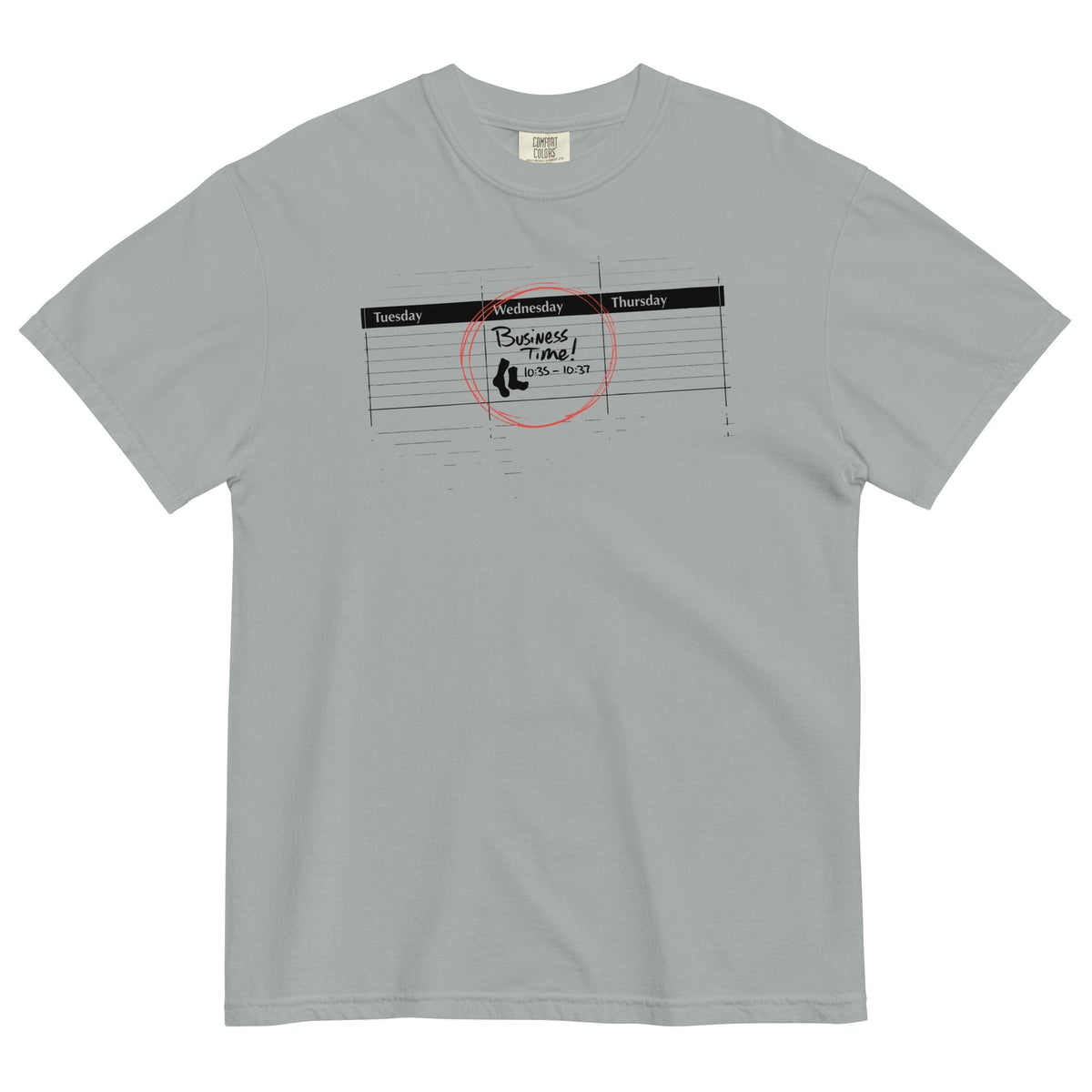 It's Business Time Men's Relaxed Fit Tee
