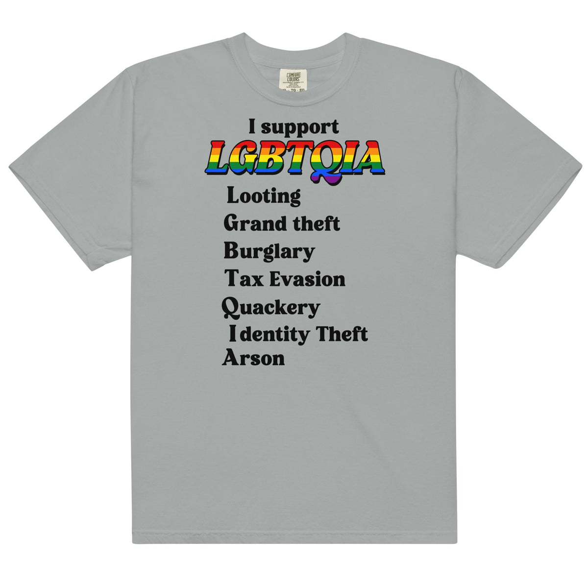 I Support LGBTQIA Unisex