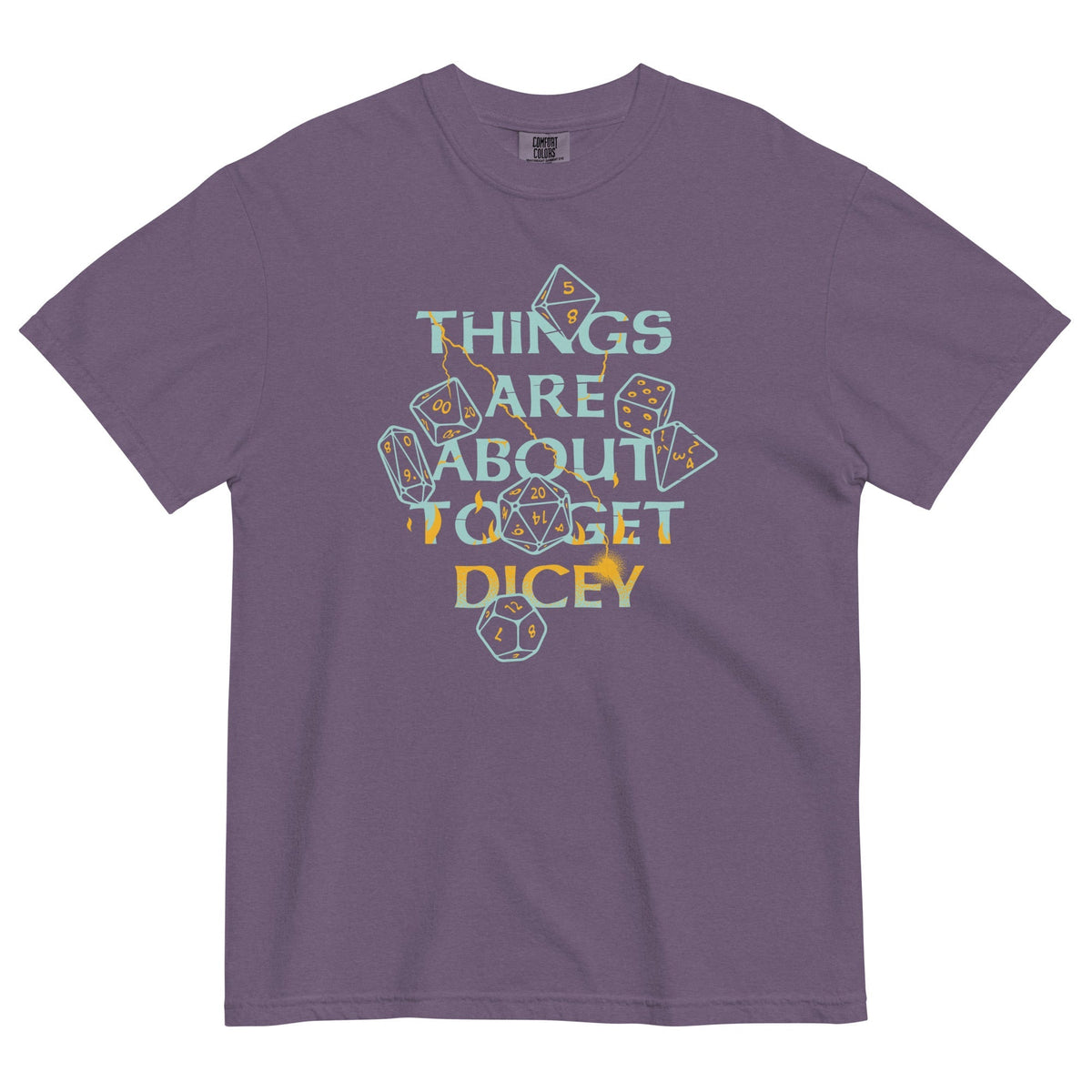 Things Are About To Get Dicey Men's Relaxed Fit Tee