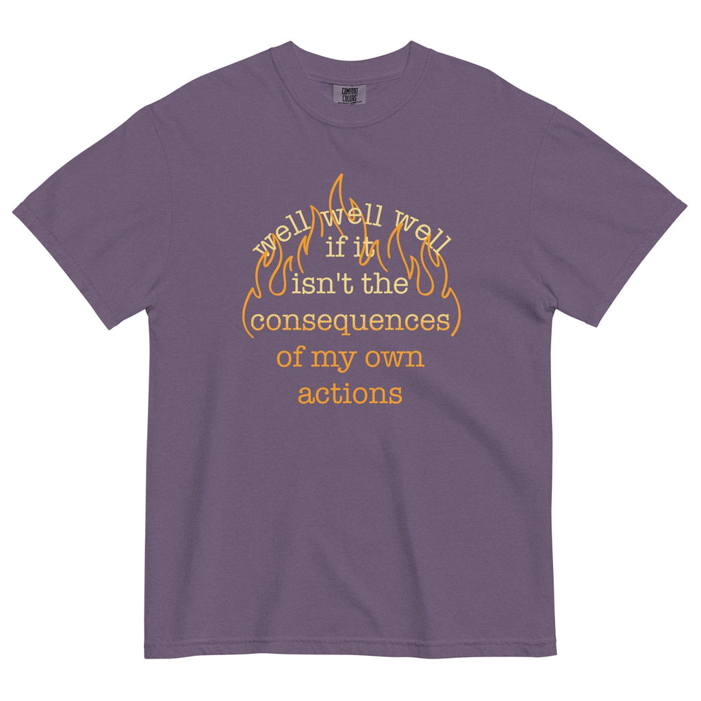 The Consequences Of My Own Actions Men's Relaxed Fit Tee