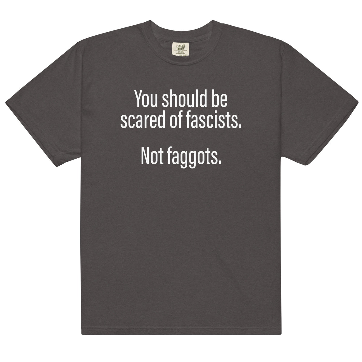 Should Be Scared of Fascists Not Faggots Unisex