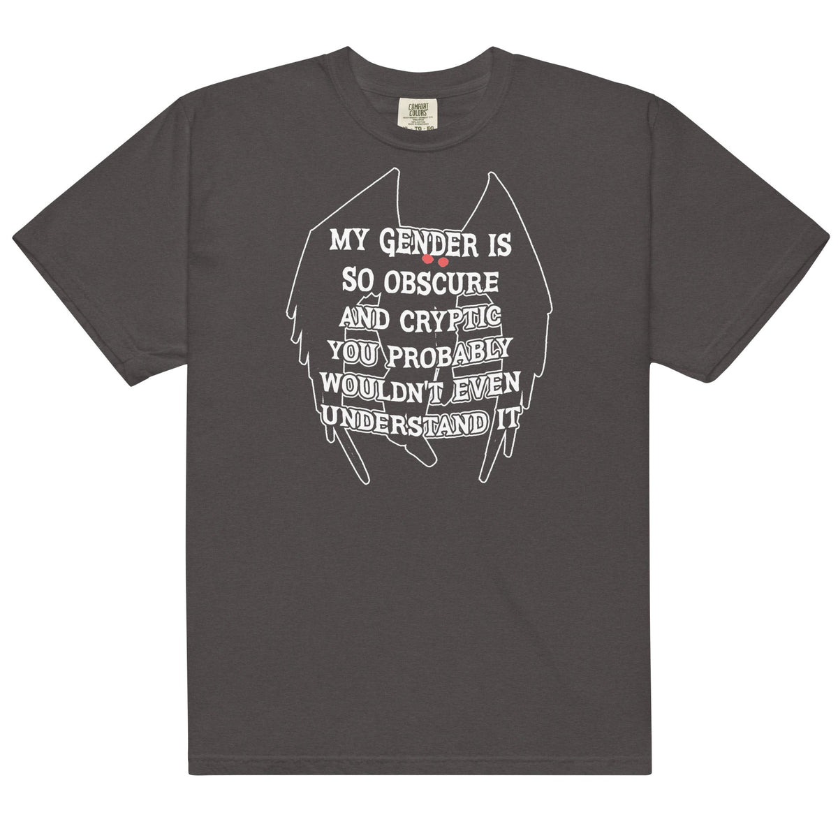 Gender Is Obscure and Cryptic (Mothman) Unisex