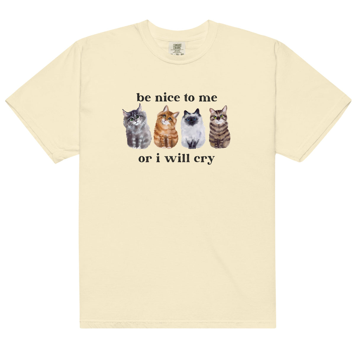 Be Nice to Me Or I Will Cry Unisex