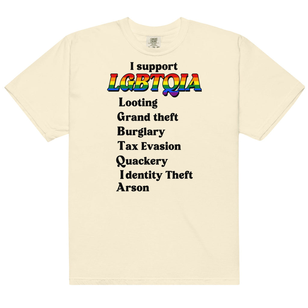 I Support LGBTQIA Unisex