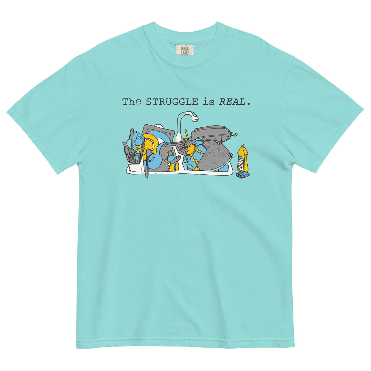 The Struggle Is Real Men's Relaxed Fit Tee