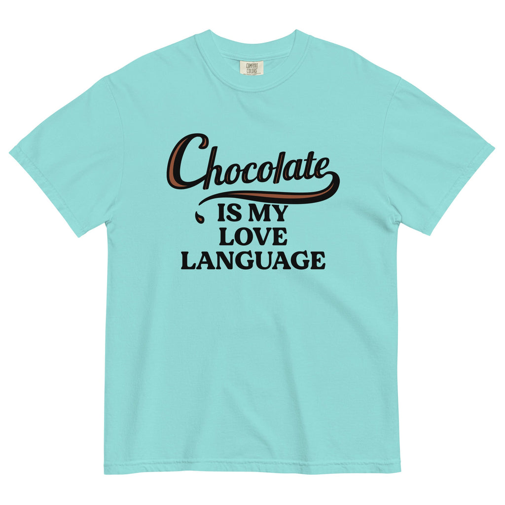 Chocolate Is My Love Language Men's Relaxed Fit Tee
