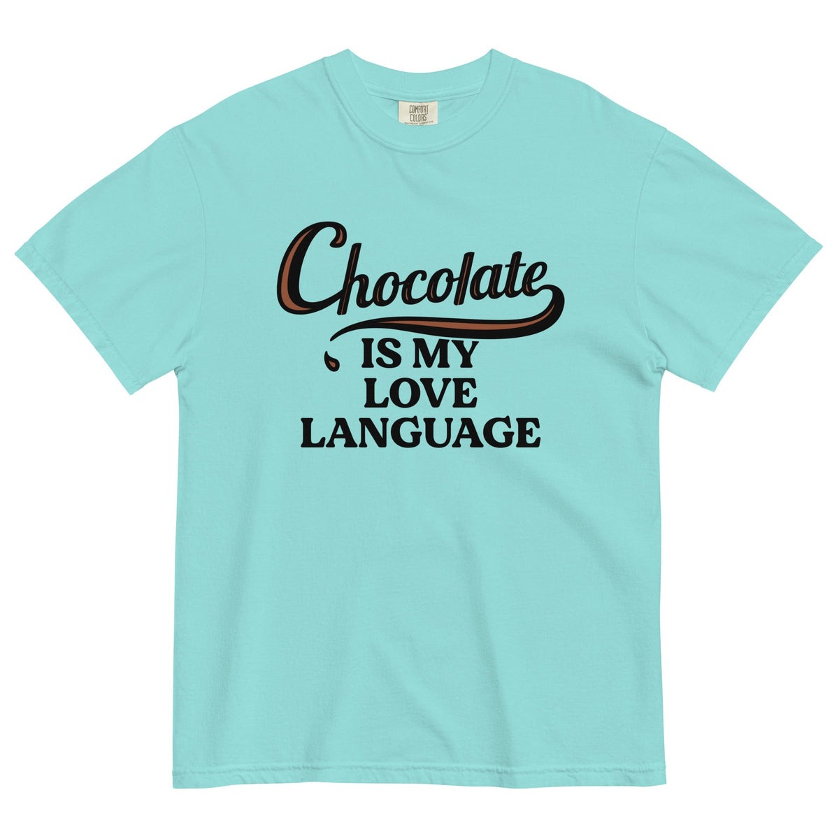 Chocolate Is My Love Language Men's Relaxed Fit Tee