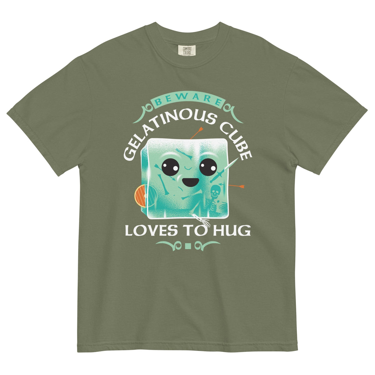 Gelatinous Cube Loves To Hug Men's Relaxed Fit Tee