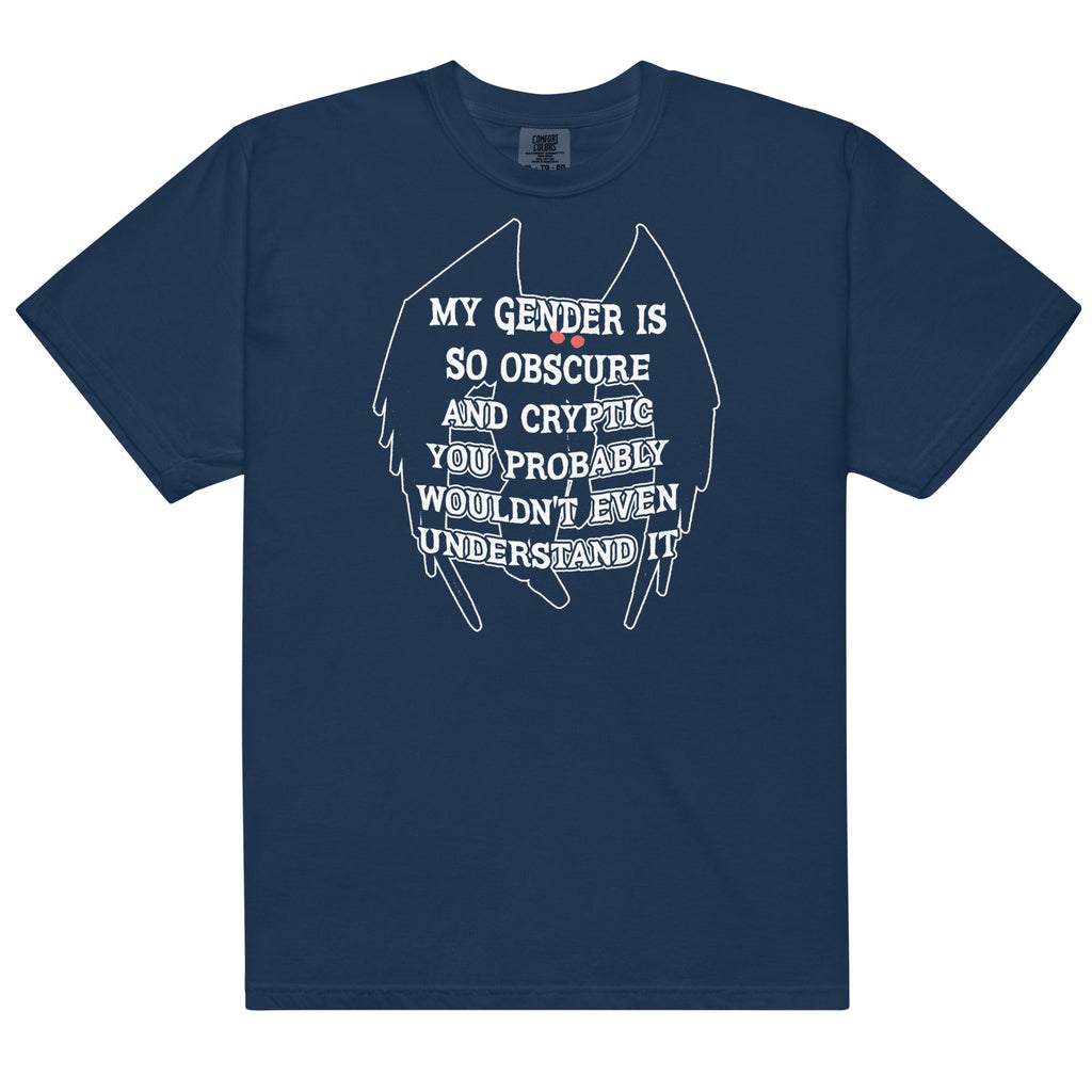 Gender Is Obscure and Cryptic (Mothman) Unisex