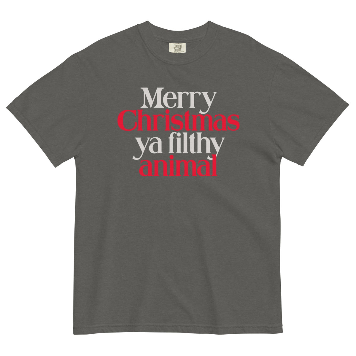 Merry Christmas Ya Filthy Animal Men's Relaxed Fit Tee