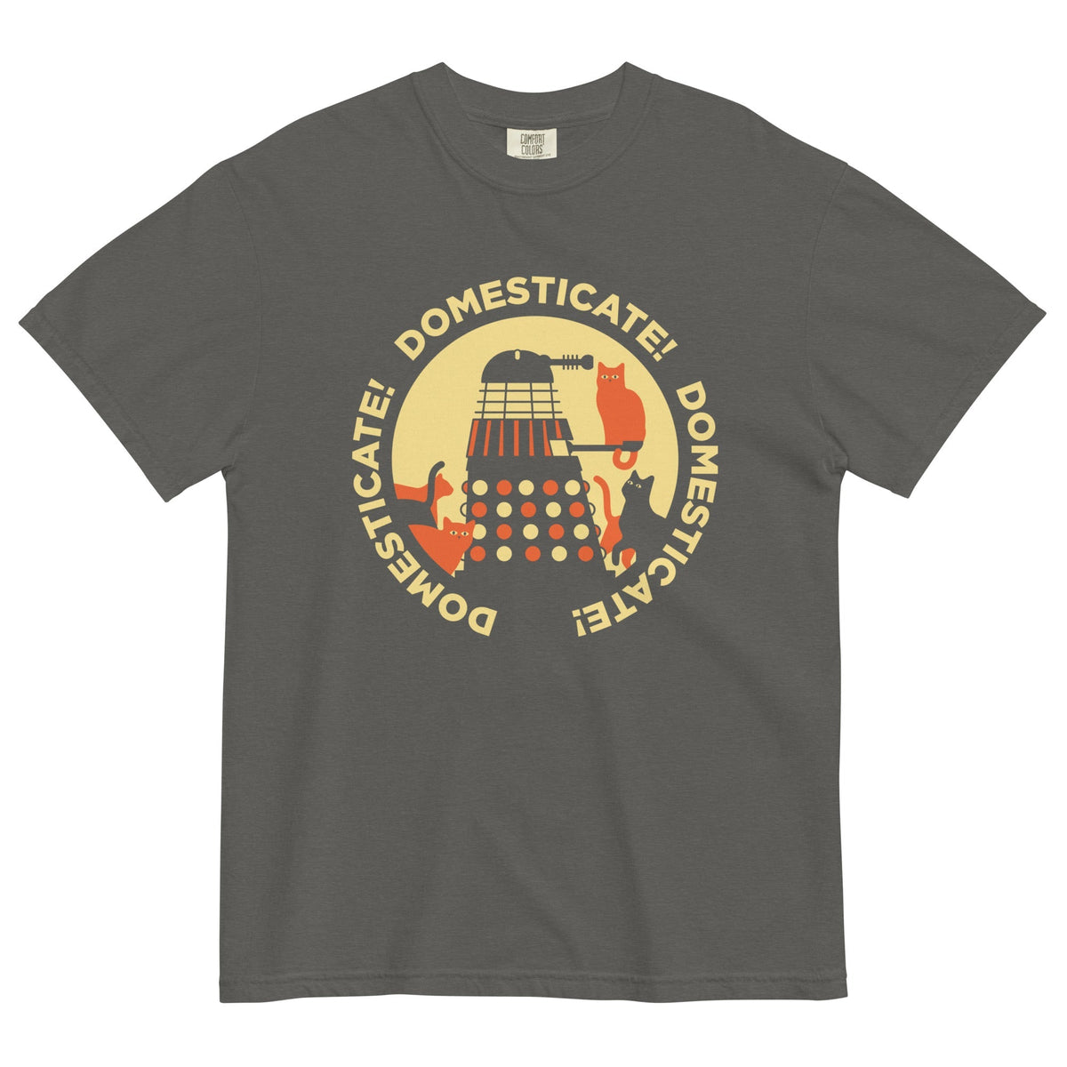 Domesticate! Domesticate! Domesticate! Men's Relaxed Fit Tee