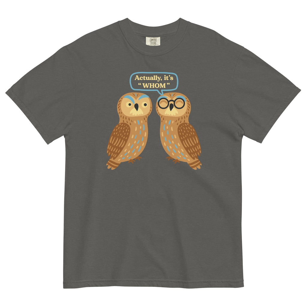 Actually, It's Whom Men's Relaxed Fit Tee