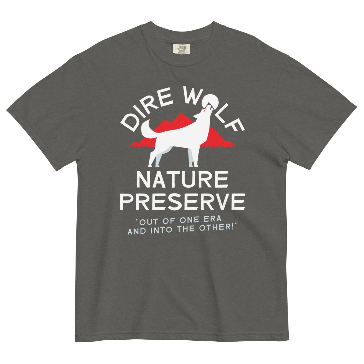 Dire Wolf Nature Preserve Men's Relaxed Fit Tee