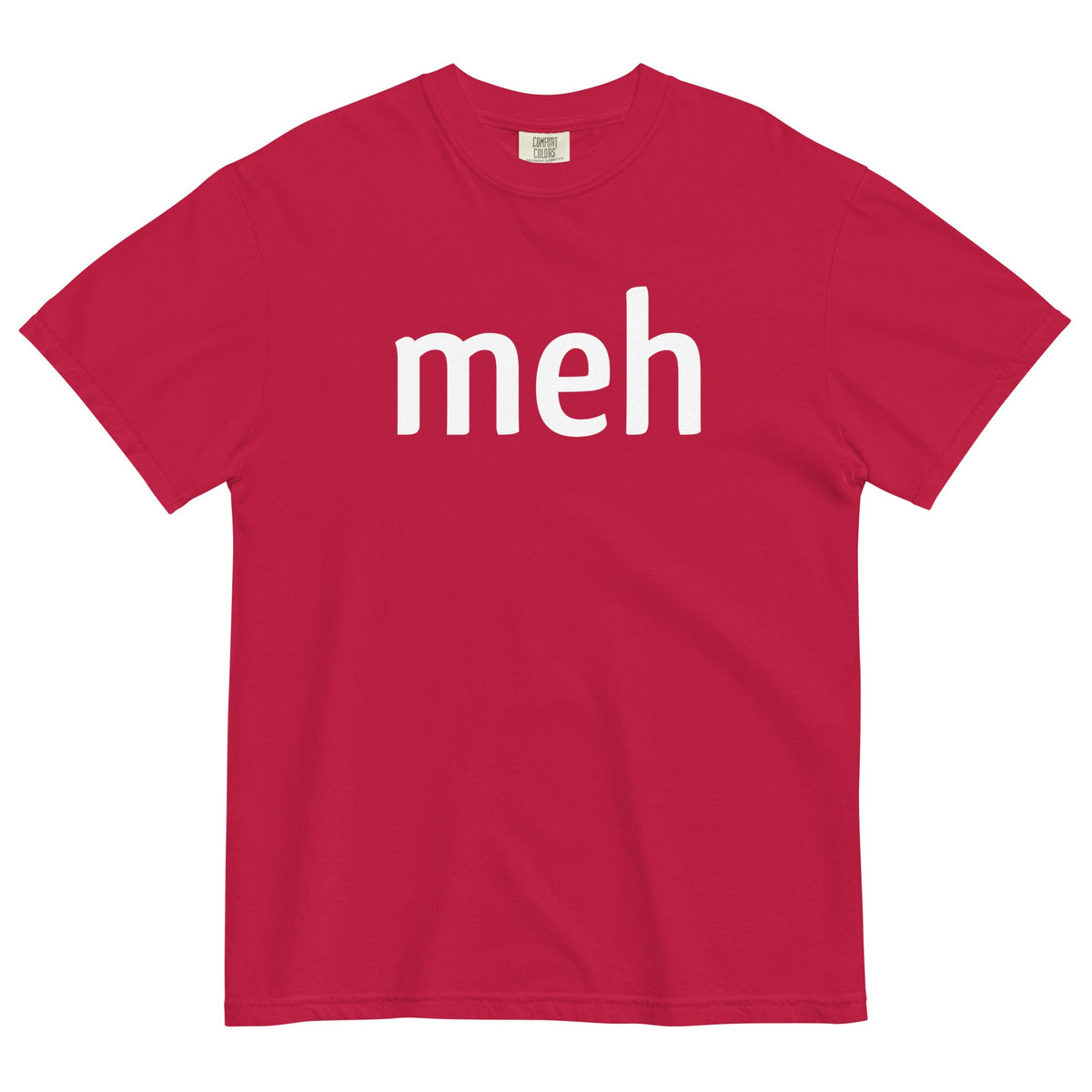Meh Shirt Men's Relaxed Fit Tee