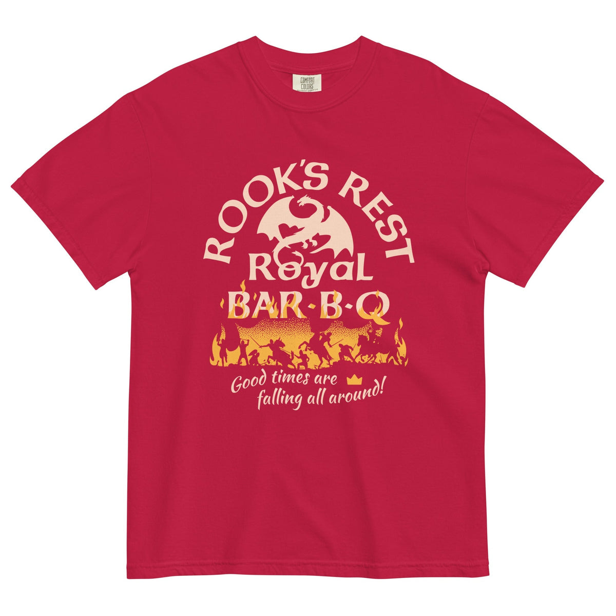 Rook's Rest Royal Bar-B-Q Men's Relaxed Fit Tee