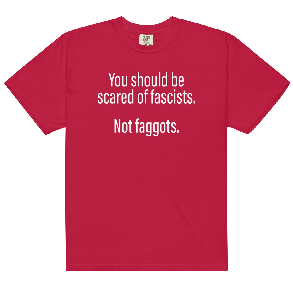 Should Be Scared of Fascists Not Faggots Unisex