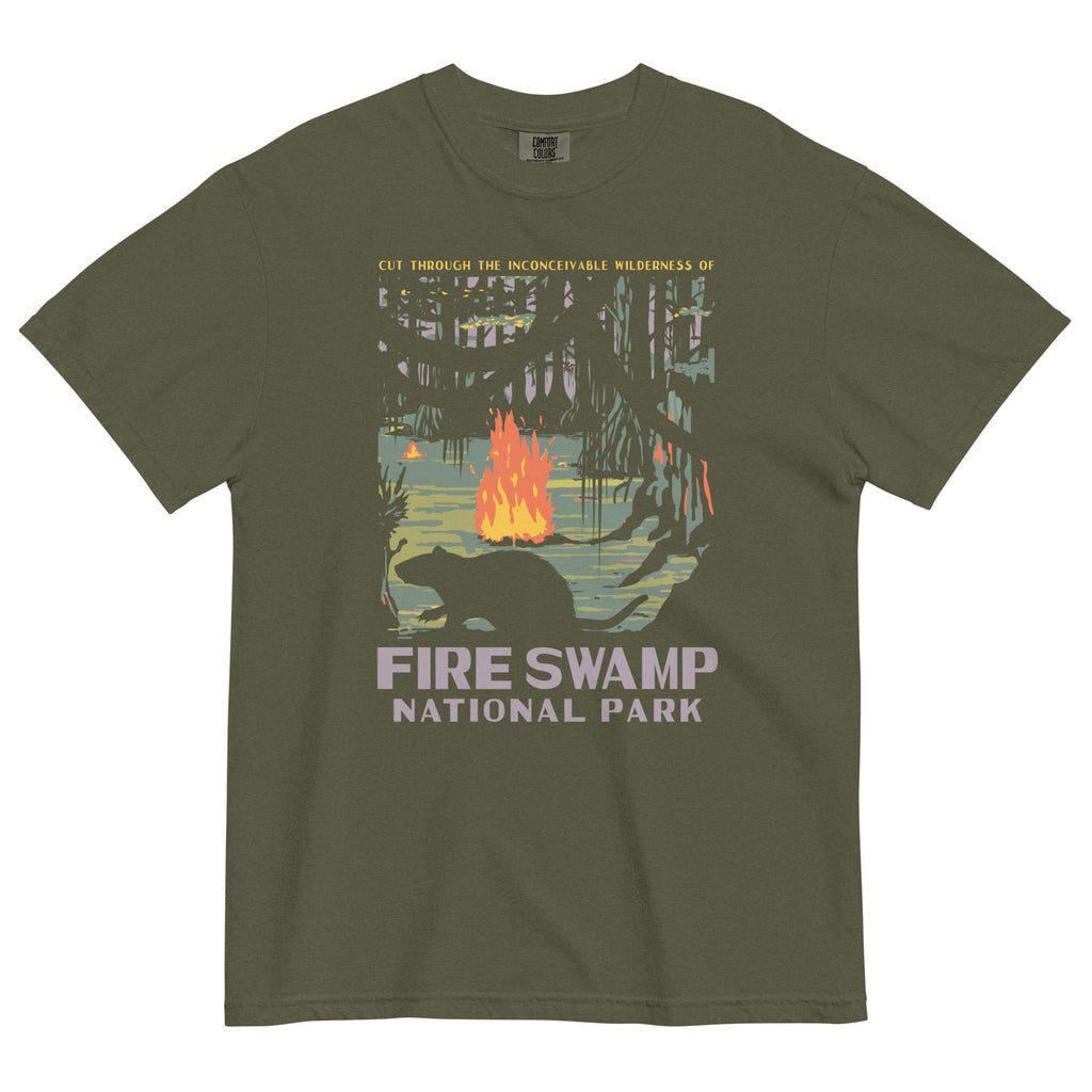 Fire Swamp National Park Men's Relaxed Fit Tee