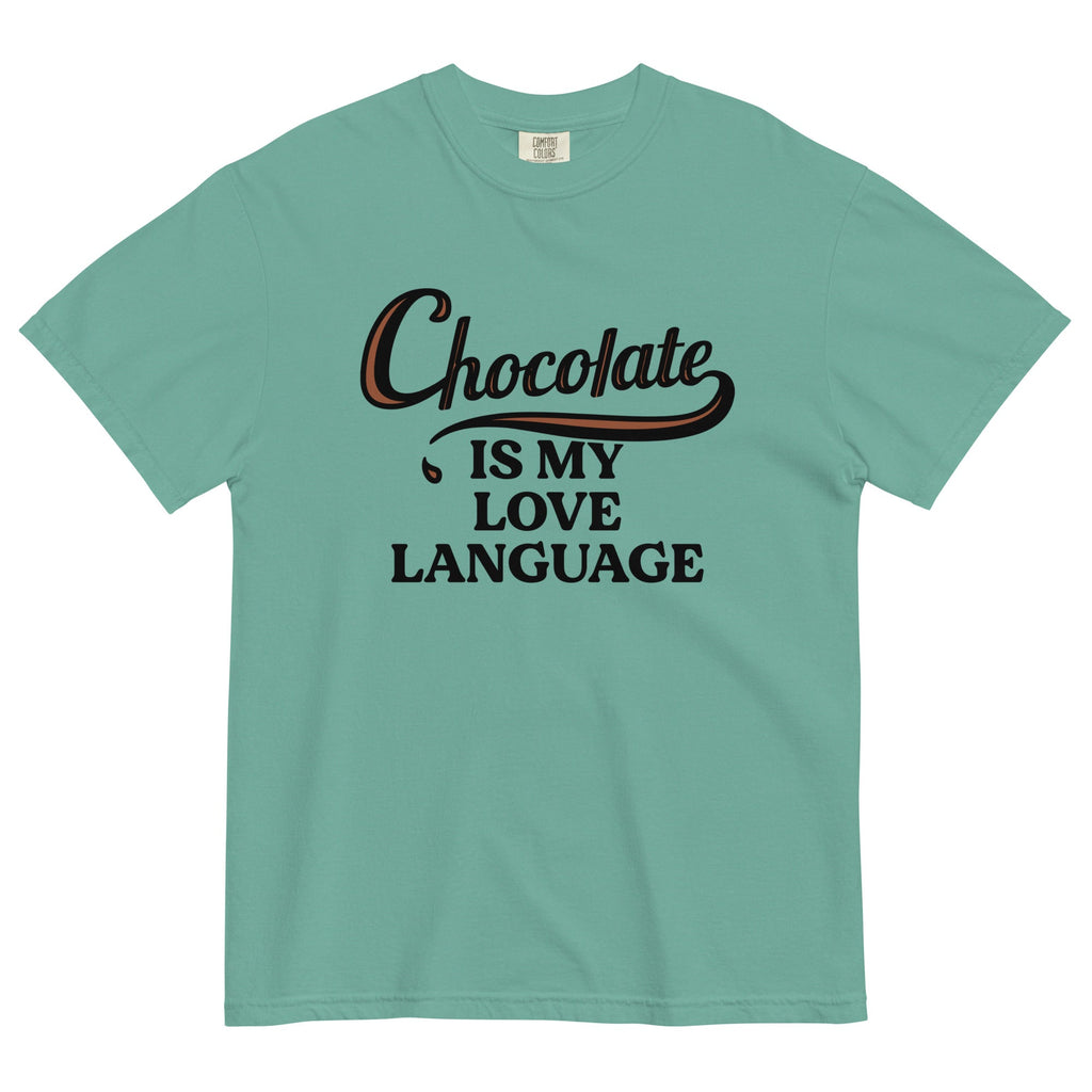 Chocolate Is My Love Language Men's Relaxed Fit Tee