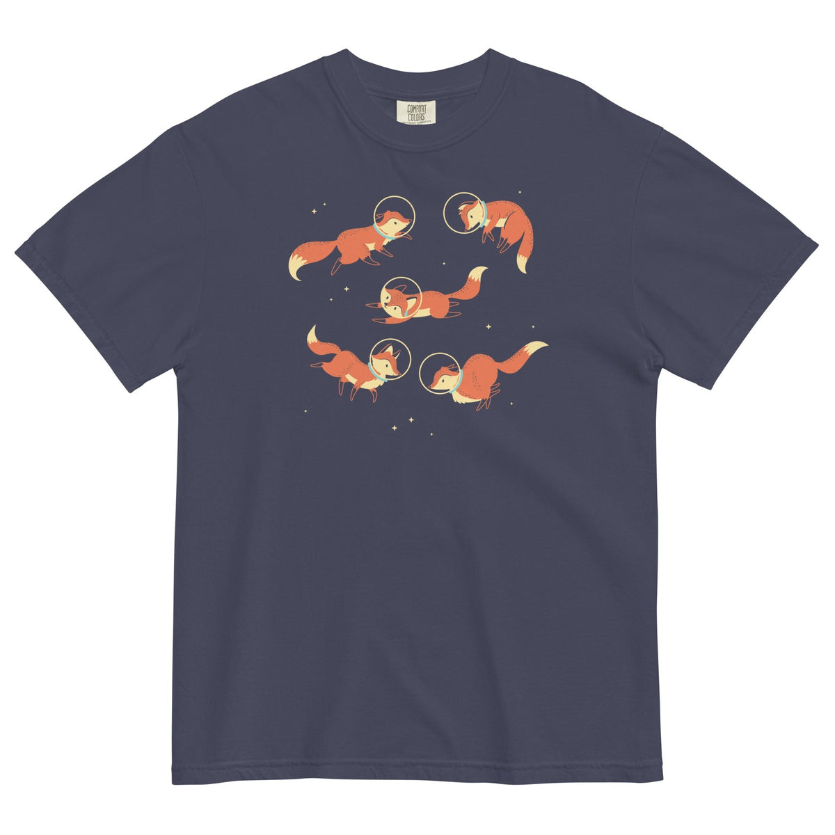 Foxes In Space Men's Relaxed Fit Tee