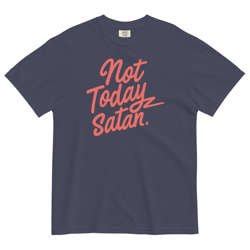 Not Today Satan Men's Relaxed Fit Tee