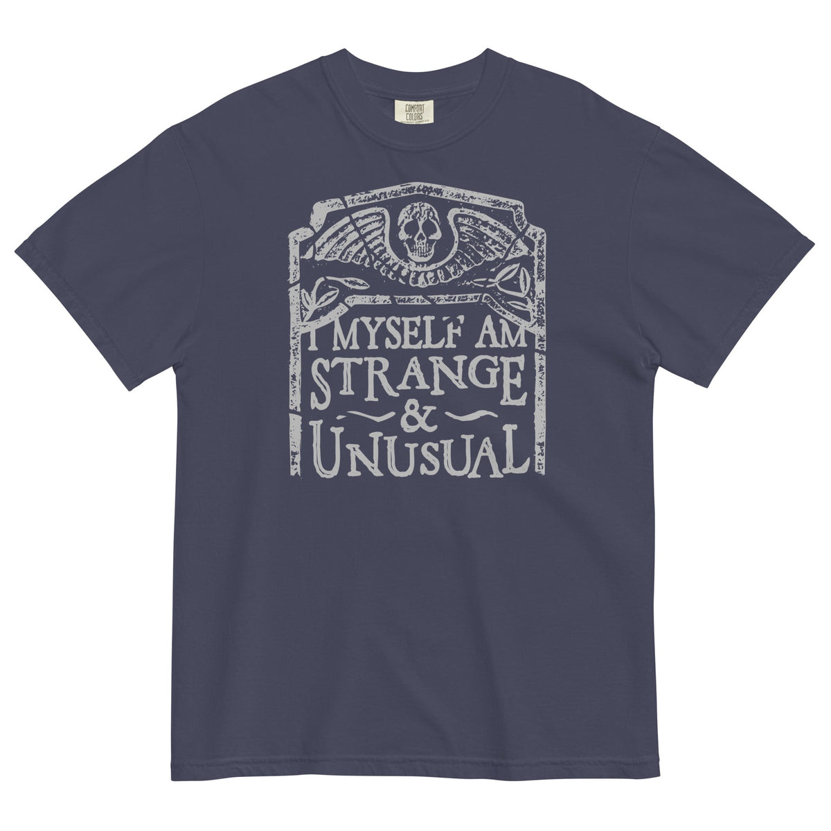 I Myself Am Strange And Unusual Men's Relaxed Fit Tee