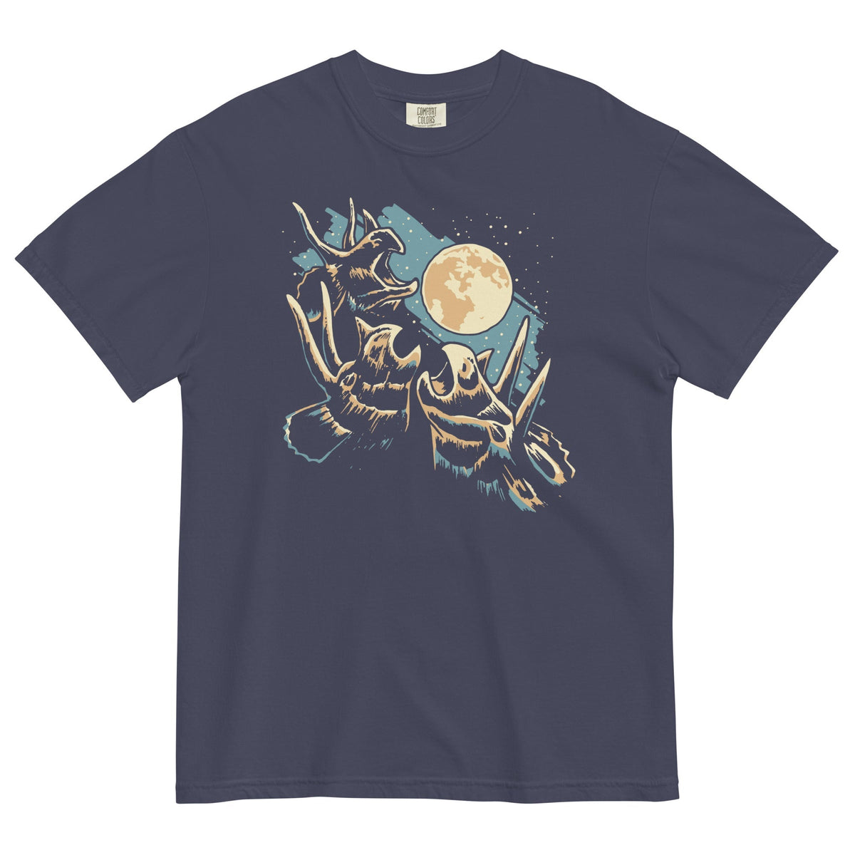 3 Tri Moon Men's Relaxed Fit Tee