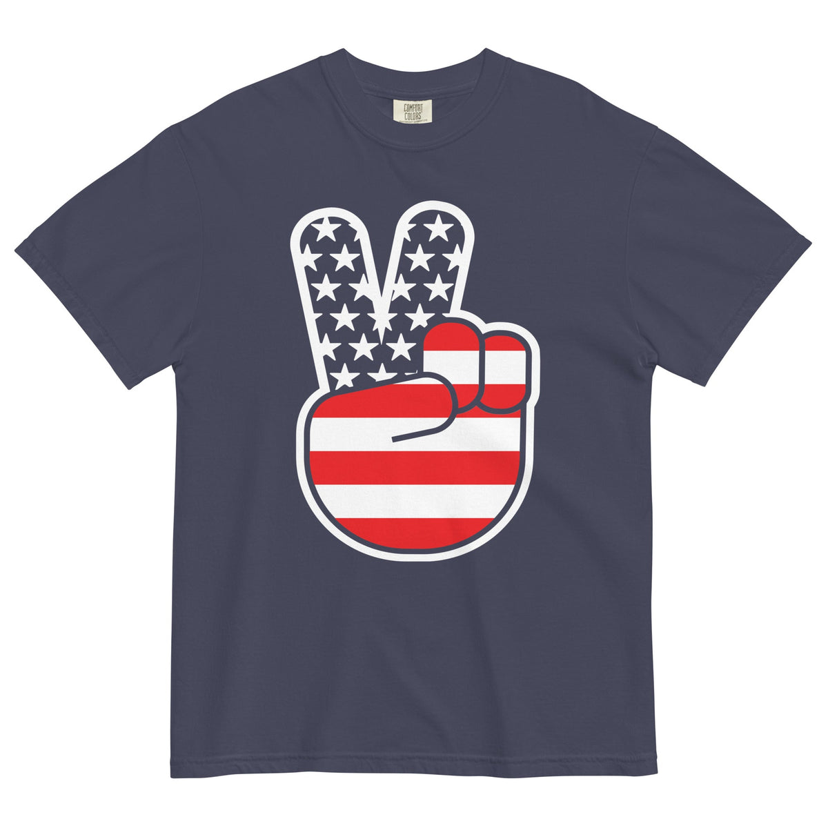 USA Peace Men's Relaxed Fit Tee