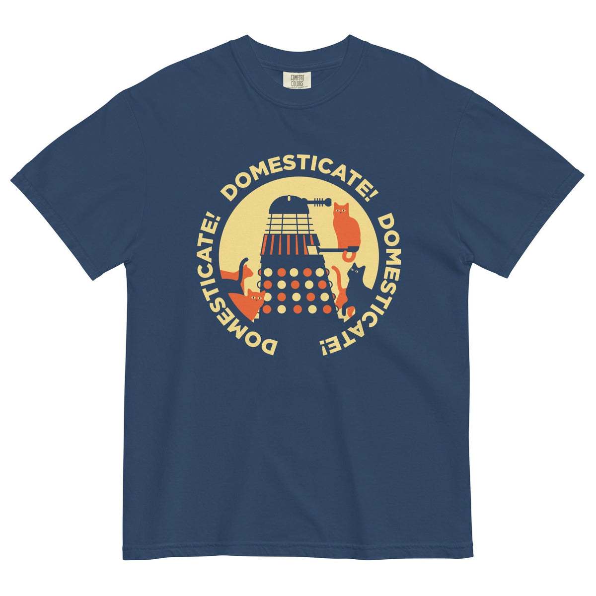 Domesticate! Domesticate! Domesticate! Men's Relaxed Fit Tee