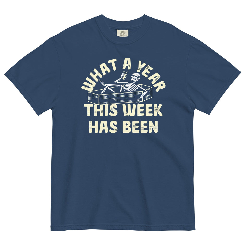 What A Year This Week Has Been Men's Relaxed Fit Tee