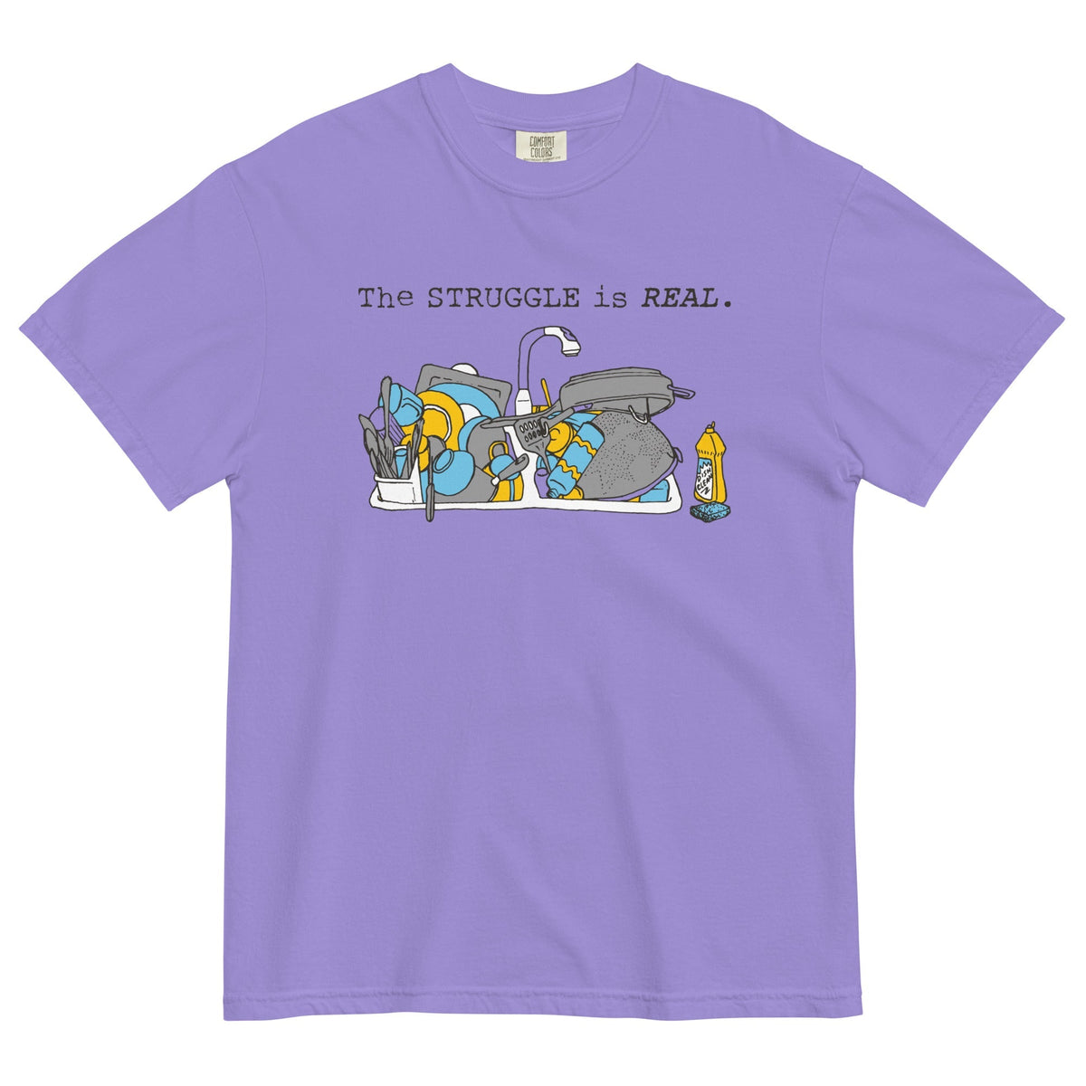 The Struggle Is Real Men's Relaxed Fit Tee