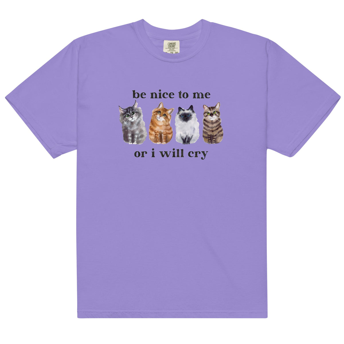 Be Nice to Me Or I Will Cry Unisex