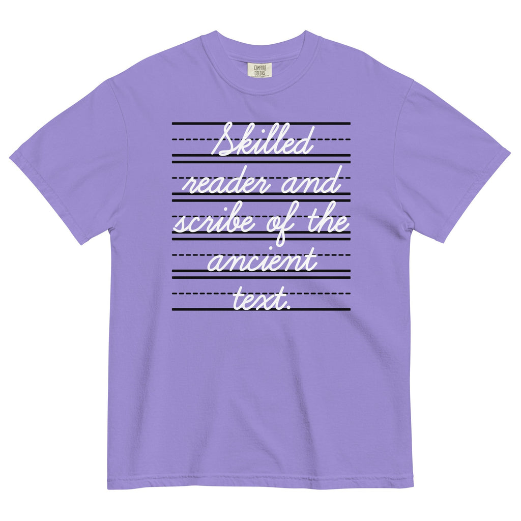 Skilled Reader And Scribe Of The Ancient Text Men's Relaxed Fit Tee