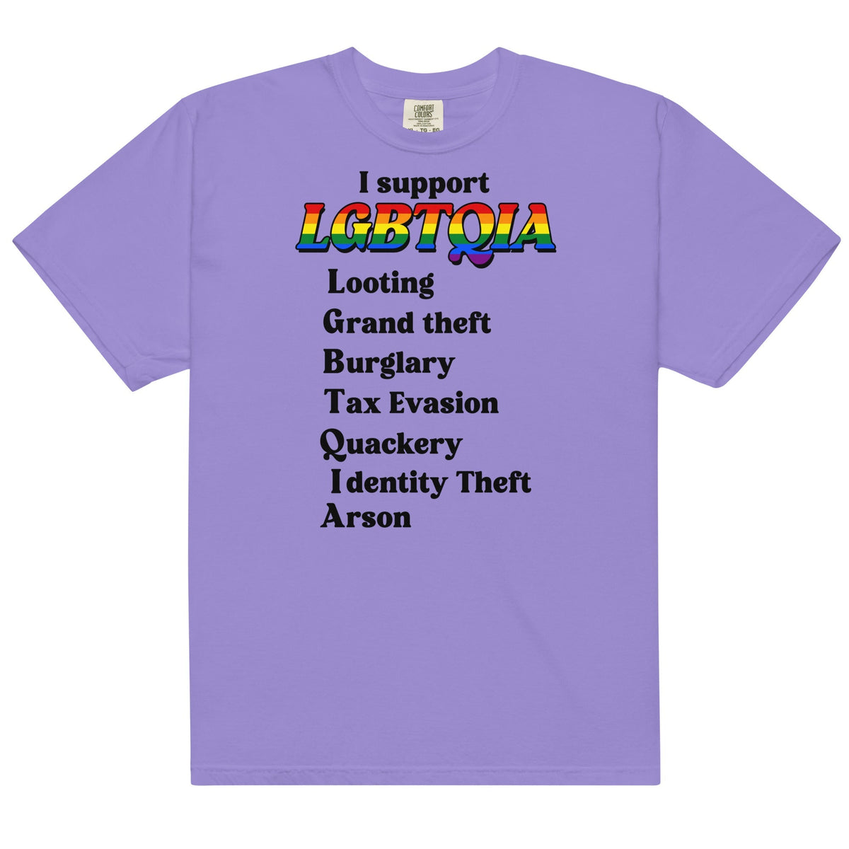 I Support LGBTQIA Unisex