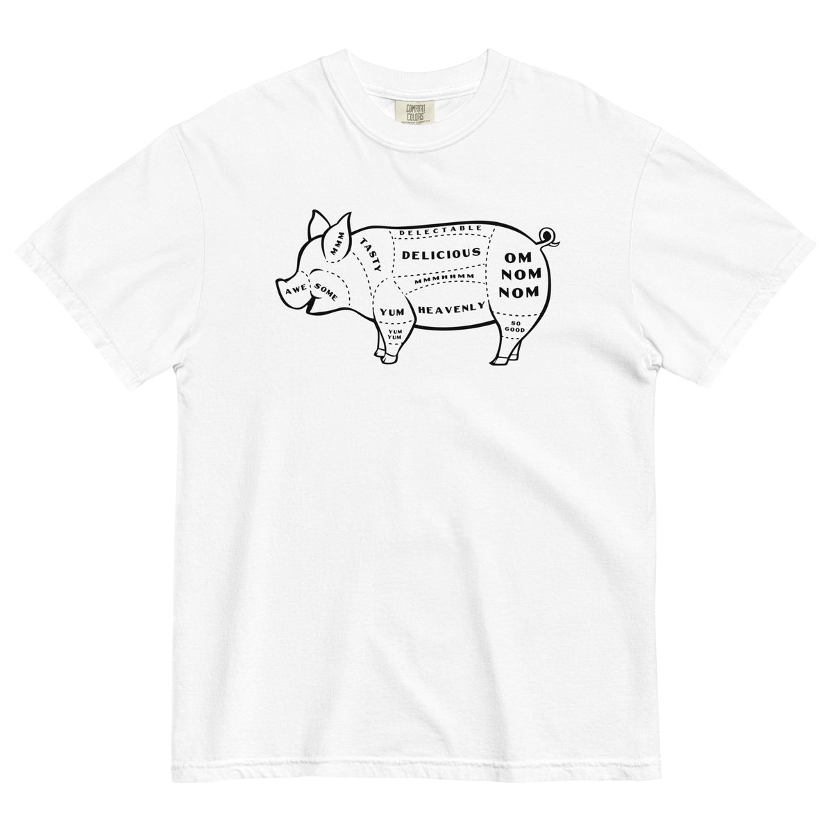 Tasty Pig Cuts Men's Relaxed Fit Tee