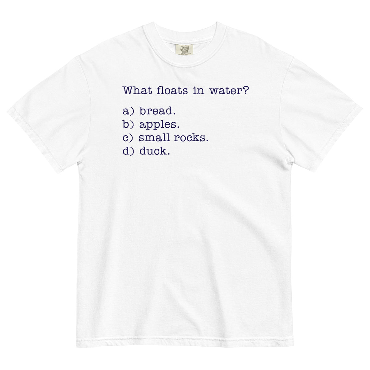 What Floats In Water? Men's Relaxed Fit Tee
