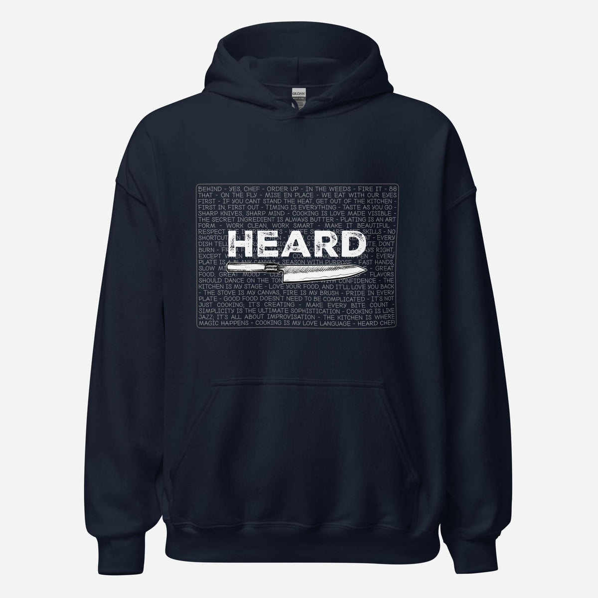 Heard Kitchen Phrase Unisex