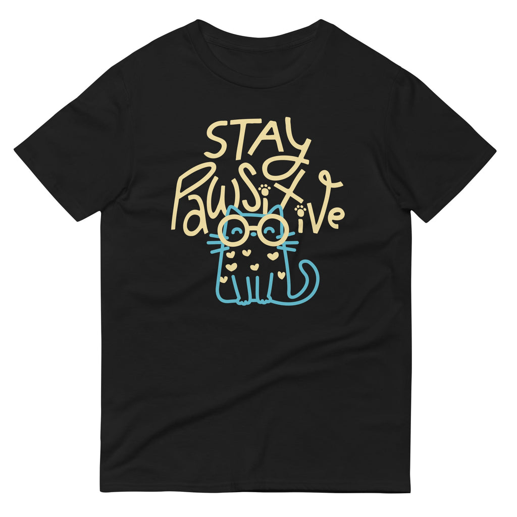 Stay Pawsitive Men's Signature Tee