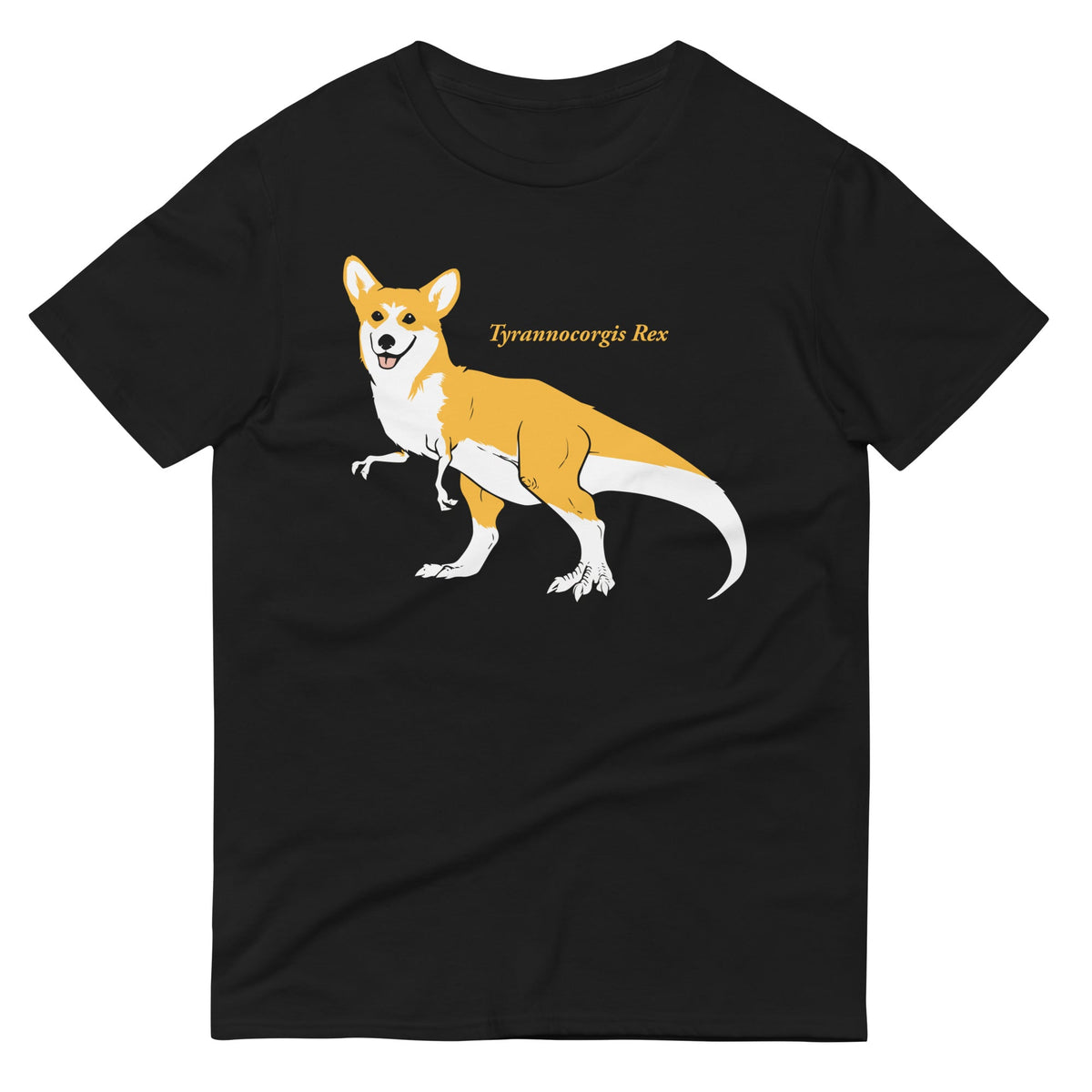 Tyrannocorgis Rex Men's Signature Tee